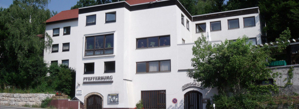 Hotel Pfefferburg Schonaich Bagian luar foto